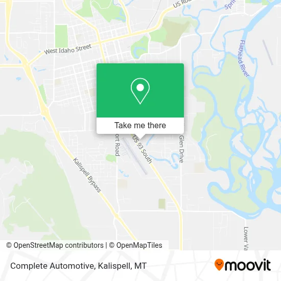 Complete Automotive map