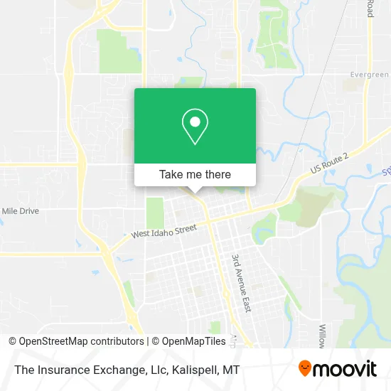 The Insurance Exchange, Llc map