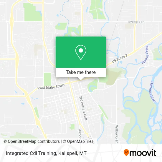 Integrated Cdl Training map