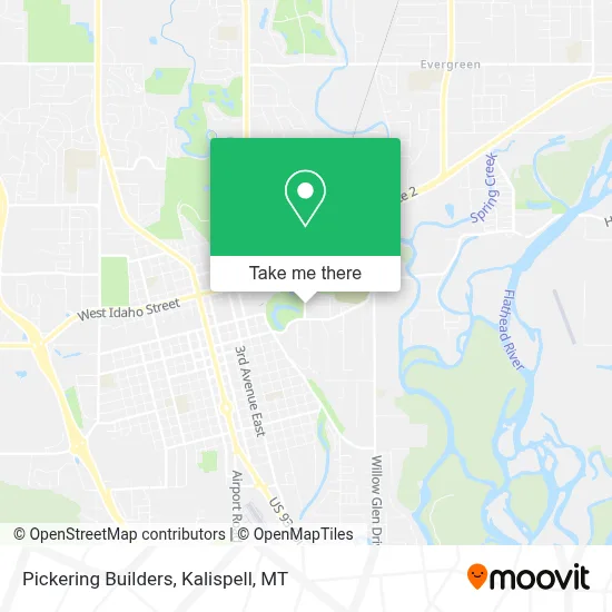 Pickering Builders map