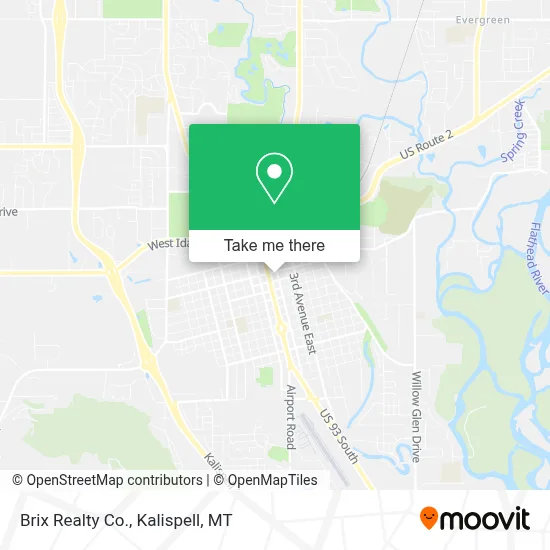 Brix Realty Co. map