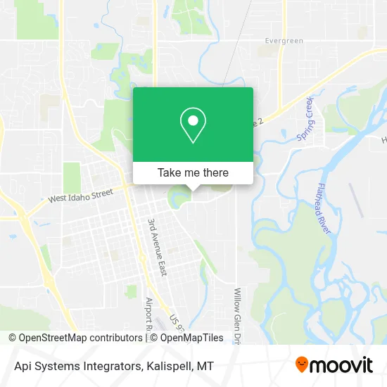 Api Systems Integrators map
