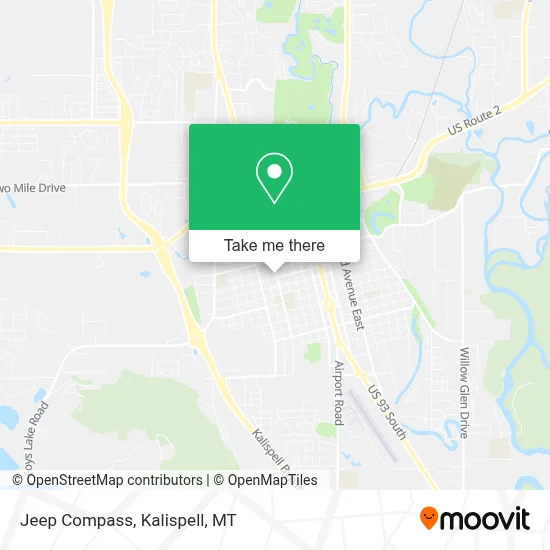 Jeep Compass map
