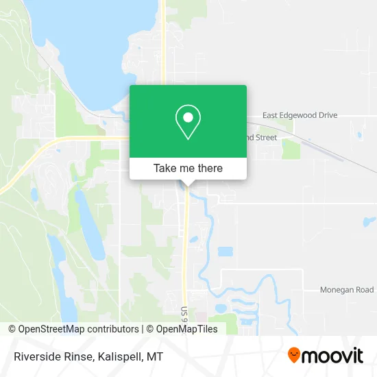 Riverside Rinse map
