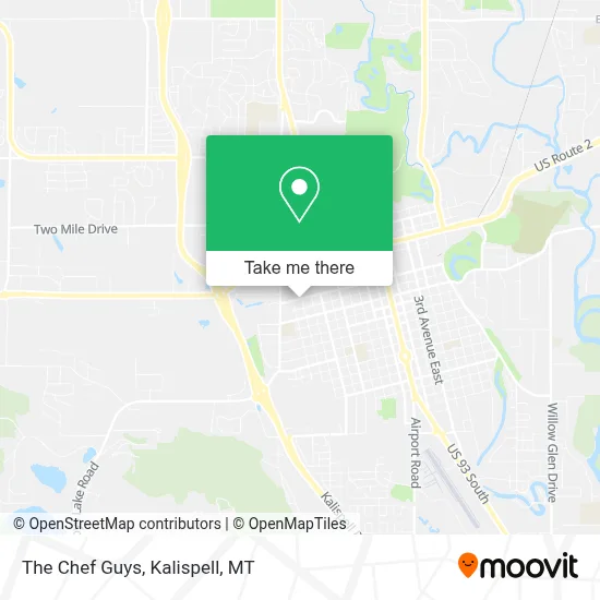 The Chef Guys map