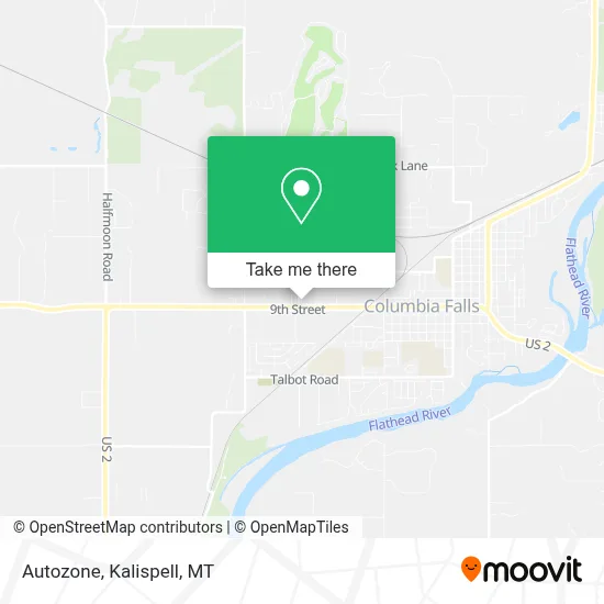 Autozone map