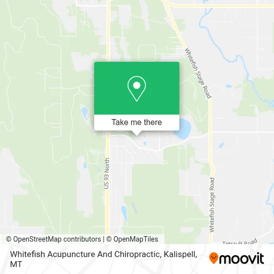 Whitefish Acupuncture And Chiropractic map