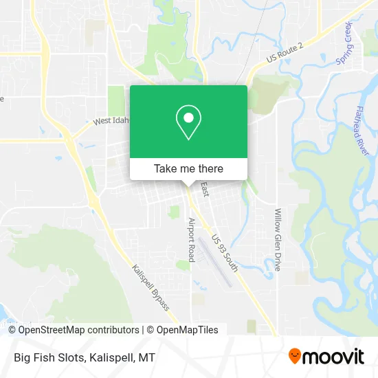 Big Fish Slots map