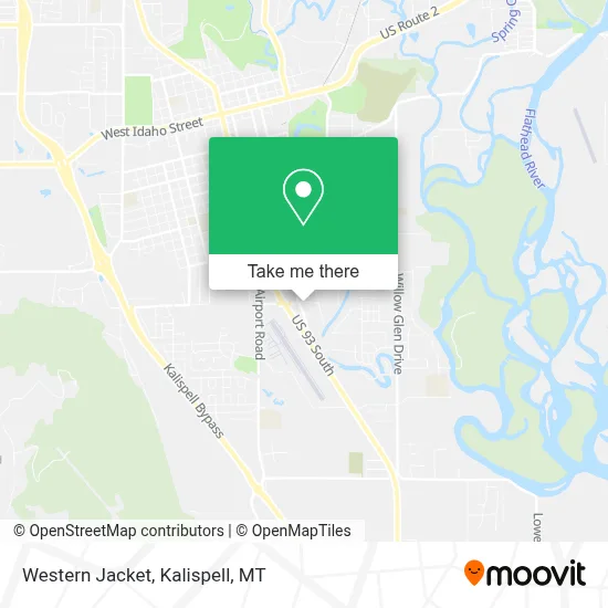 Western Jacket map