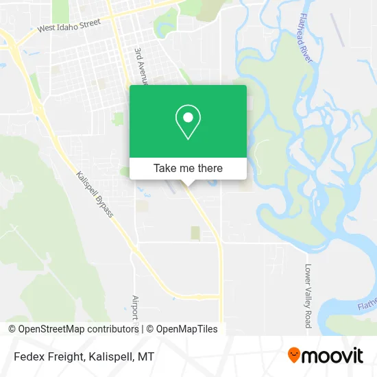 Fedex Freight map
