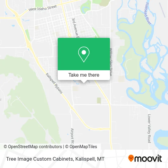 Tree Image Custom Cabinets map
