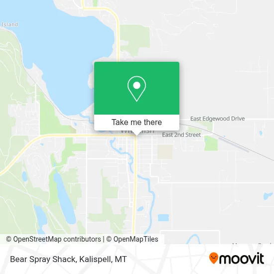 Bear Spray Shack map