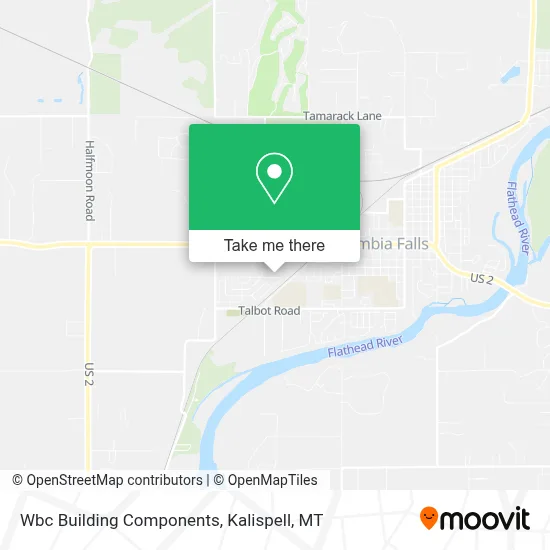 Wbc Building Components map