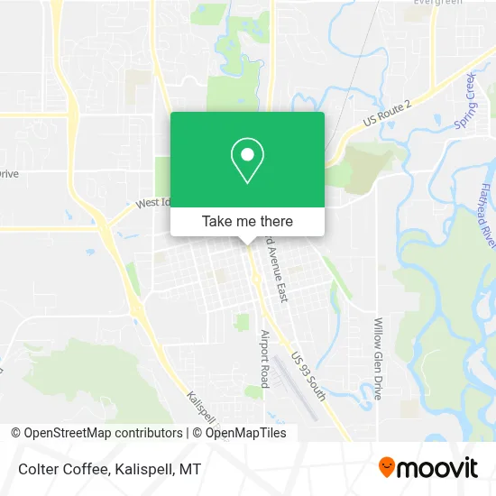 Colter Coffee map