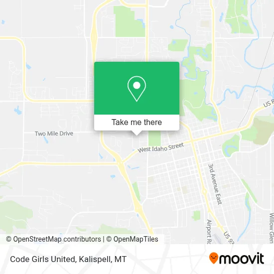 Code Girls United map