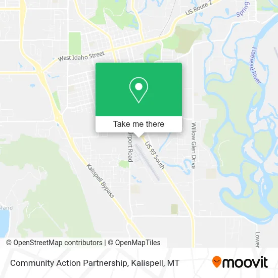 Community Action Partnership map