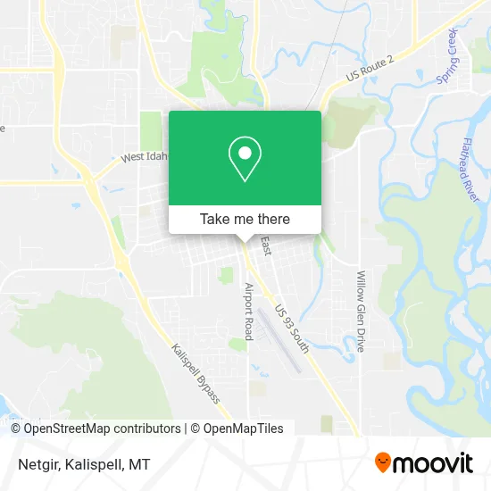 Netgir map