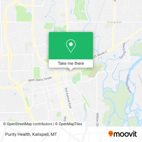 Purity Health map