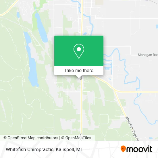 Whitefish Chiropractic map