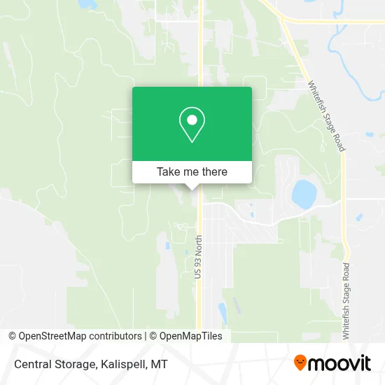 Central Storage map