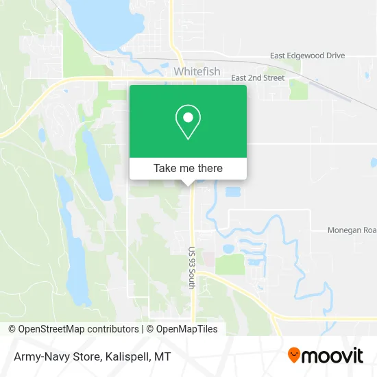 Army-Navy Store map