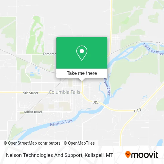 Nelson Technologies And Support map