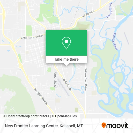 New Frontier Learning Center map