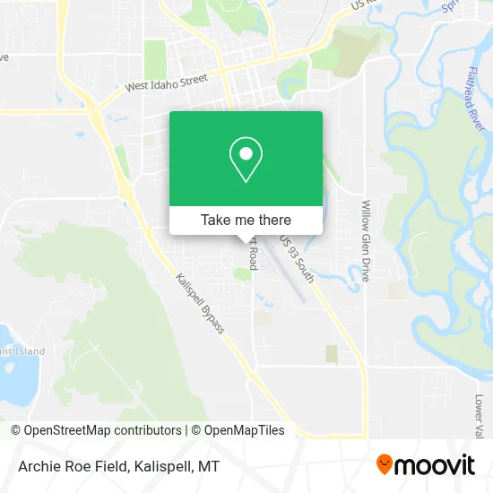 Archie Roe Field map