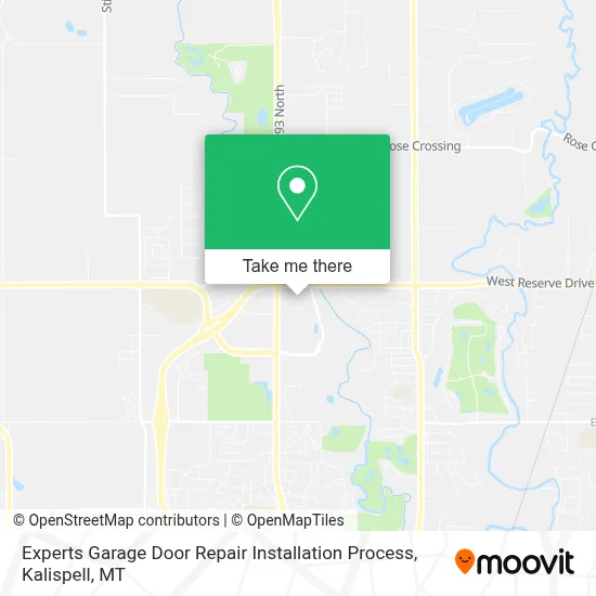 Experts Garage Door Repair Installation Process map