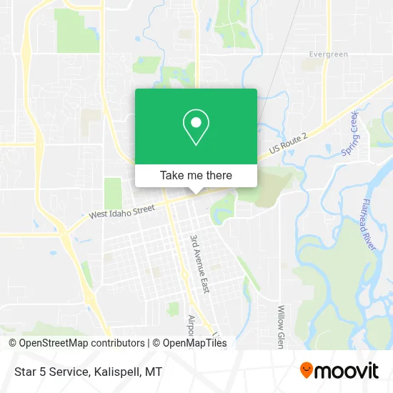 Star 5 Service map