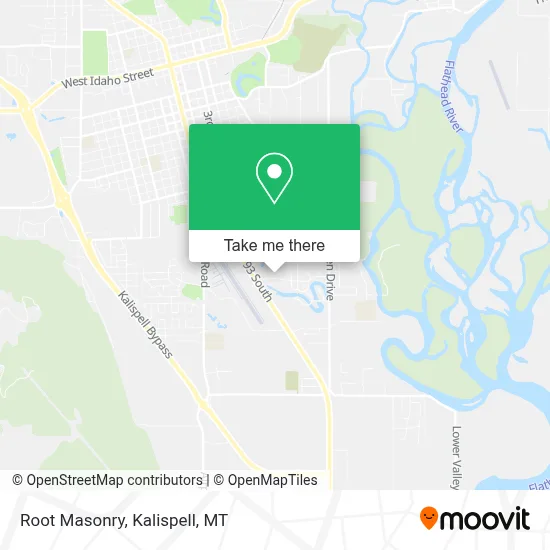 Root Masonry map