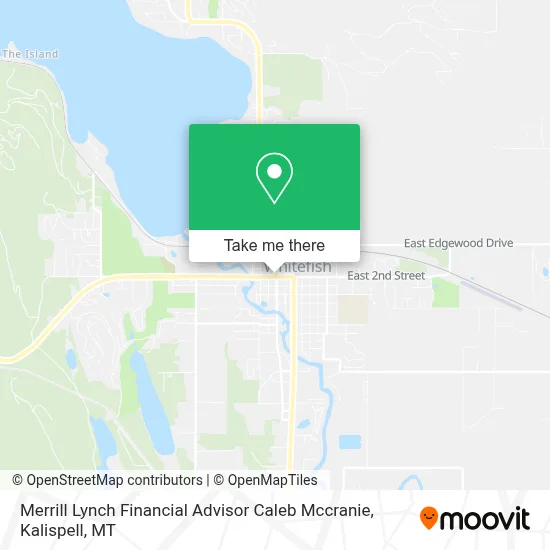 Merrill Lynch Financial Advisor Caleb Mccranie map