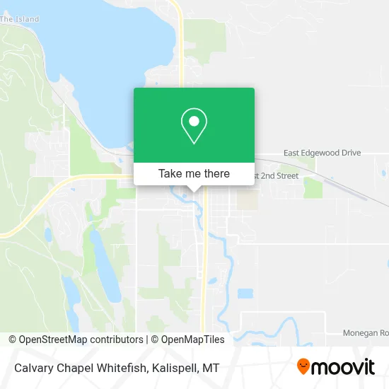 Calvary Chapel Whitefish map
