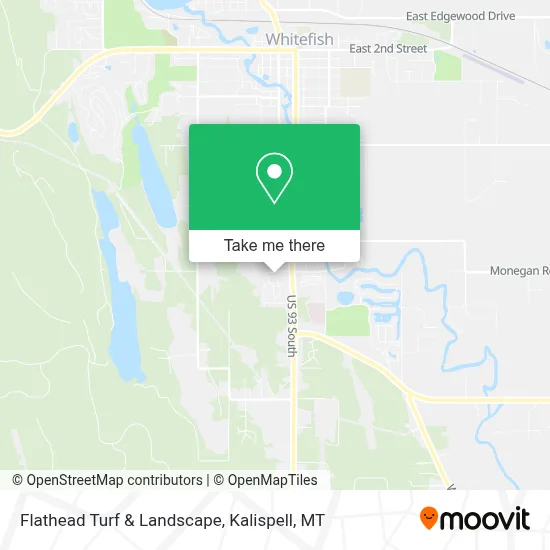 Flathead Turf & Landscape map
