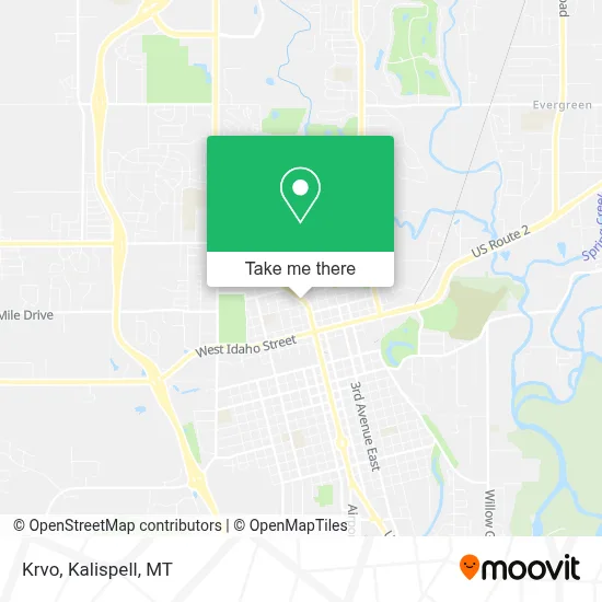 Krvo map