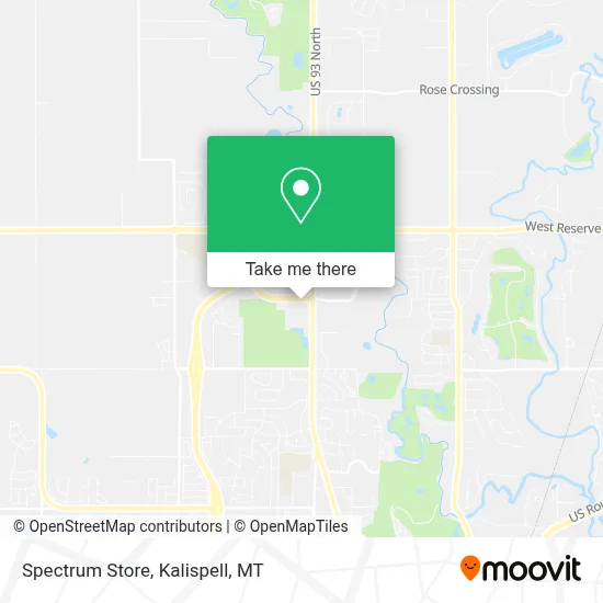 Spectrum Store map