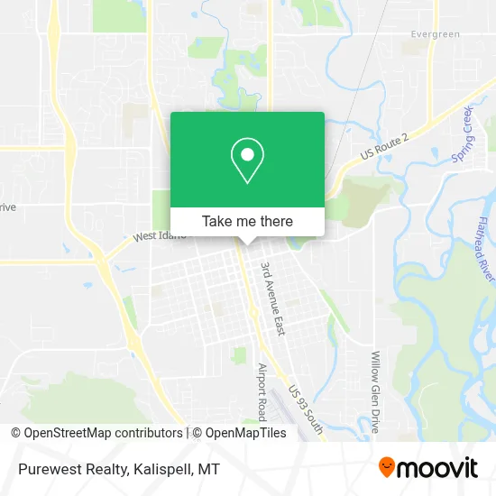 Purewest Realty map