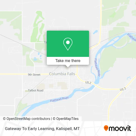 Gateway To Early Learning map