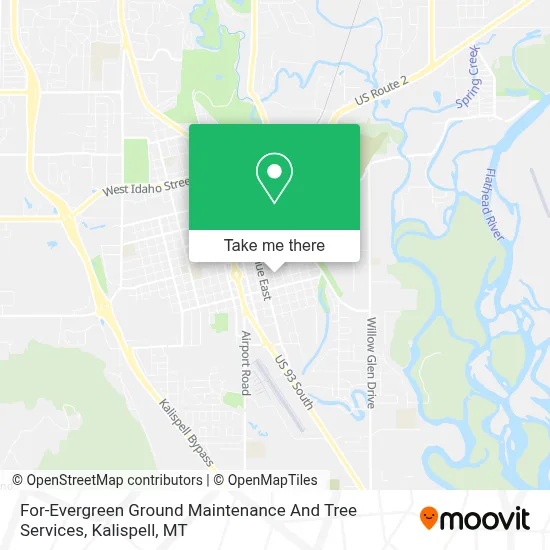 For-Evergreen Ground Maintenance And Tree Services map