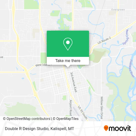 Double R Design Studio map
