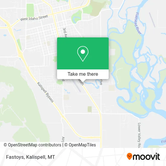 Fastoys map