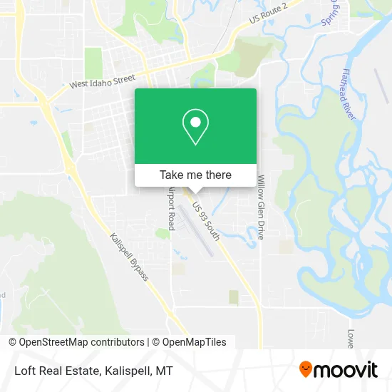 Loft Real Estate map