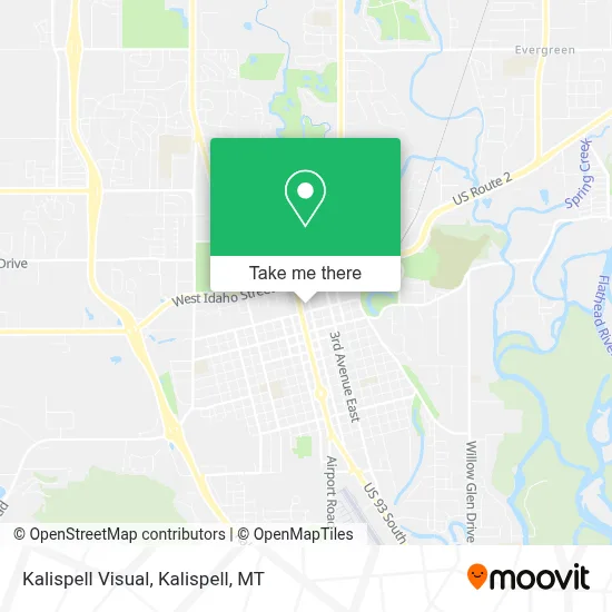 Kalispell Visual map
