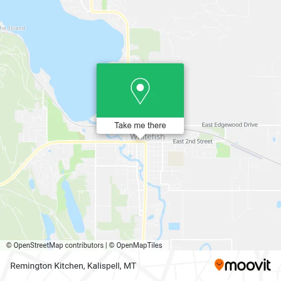 Remington Kitchen map