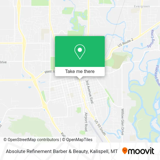 Absolute Refinement Barber & Beauty map