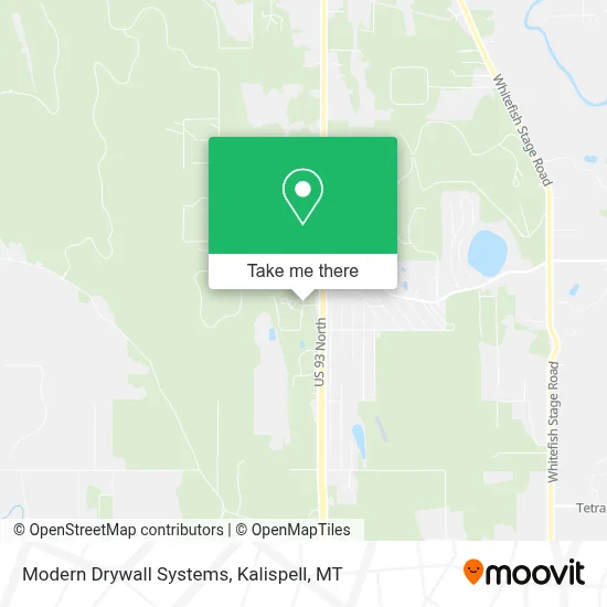 Modern Drywall Systems map