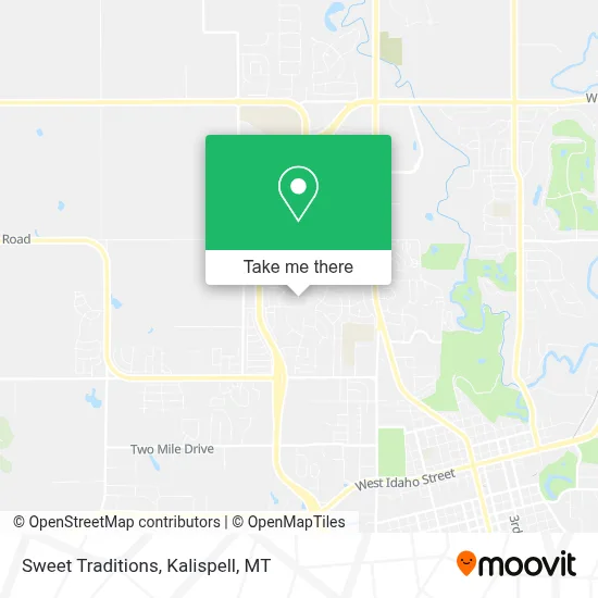 Sweet Traditions map