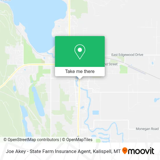 Joe Akey - State Farm Insurance Agent map