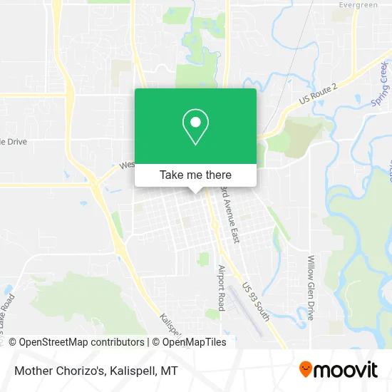 Mother Chorizo's map