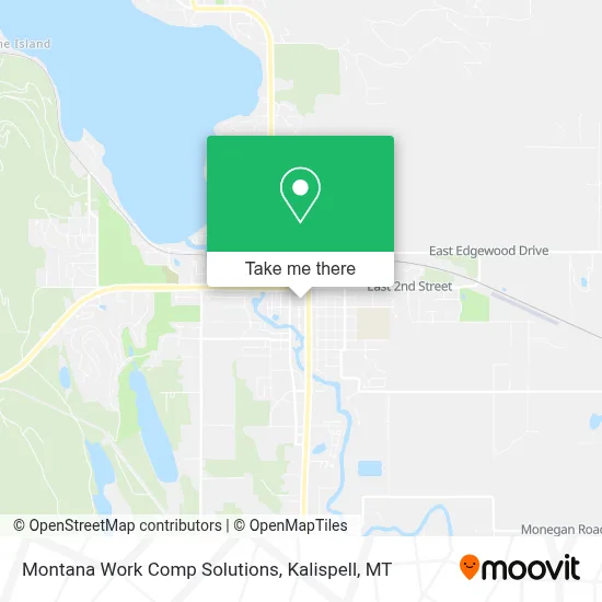 Montana Work Comp Solutions map